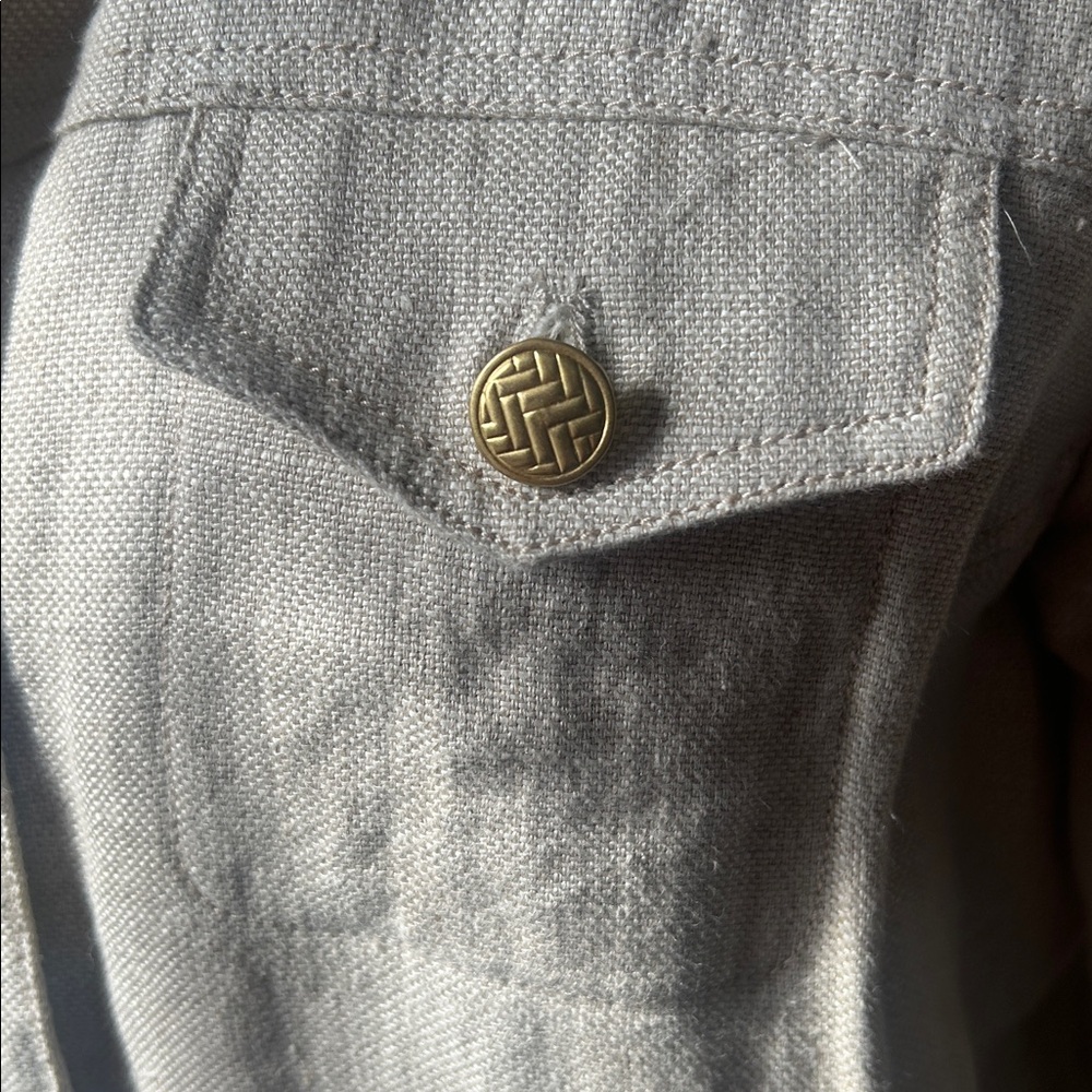 J.McLaughlin Linen Colby Jacket - Picture 10 of 16